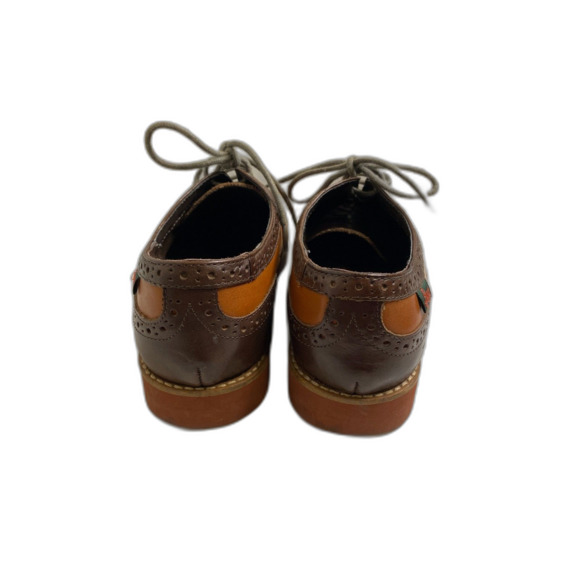 Bass Brown and Tan Leather Loafers - Picture 4 of 6